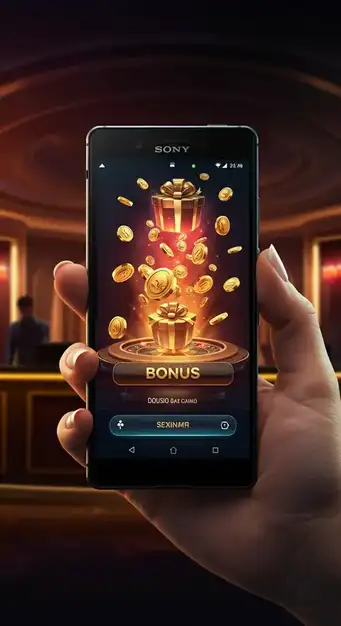 Interface de ViggoSlots Casino affichant un grand bonus de bienvenue avec des tours gratuits et un cashback